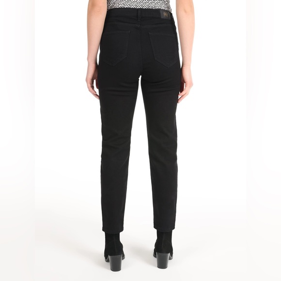 Colin’s Cotton Black Jeans Pants Slim Fit 28 / 30 Medium Rise Straight Leg - Picture 8 of 13